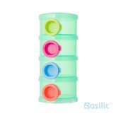 Transparent container (lid color: Pink, Blue, Mint) × 1個