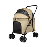 618中型寵物車卡其:中型 × 1個