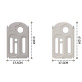現貨 灰色小門1片 × 1個