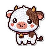 12간지 소 키링 × 1개