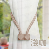 磁吸窗簾收納扣-淺咖 × 1件