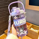 庫洛米#9035,三麗鷗雙飲水壺-745ML-單杯 × 1個