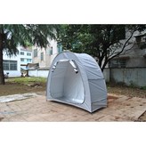 은색 은색 코팅 자전거 텐트 × 1개