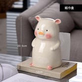 標準 小豬陶瓷紙巾盒 × 1個
