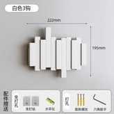 象牙白丨琴鍵3鉤-環保水性漆 × 1個