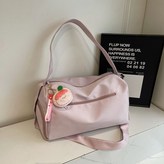 淺紫色,乾溼分離+獨立鞋位+水蜜桃掛件 × 1個