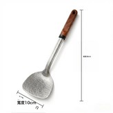 原版加厚純鈦鏟:花梨木手柄結晶工藝 × 1個
