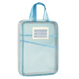 可手提加厚A4文件袋-藍 × 1個