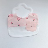 方形粉貼布熊(防水) × 1個
