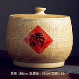 30斤聚寶米缸（一面滿一面米） × 1個