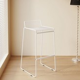 白色,坐高65CM(有坐墊)實心鋼筋 × 1個