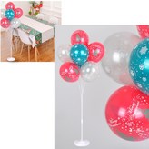 풍선꽂이장식세트130cm+크리스마스펄인쇄풍선 × 1개