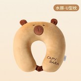 卡皮巴拉 U型枕【PP棉款】禮袋裝(可代寫賀卡) × 1個