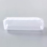 四方筆袋 白色 × 1個
