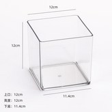 12*12cm - 正方盒PET高透明 - 1個 × 1套