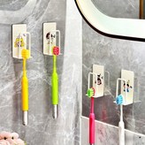 牙刷架的雙面膠(單獨2片):牙刷架/配雙面膠 × 1個