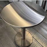 스텐 원형 테이블 50x75 A × 1개