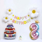 05-08)마카롱 데이지가랜드 생일풍선세트08 × 1세트