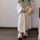 杏色半身裙2XL125-135斤 × 1個