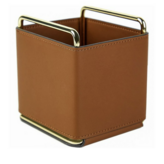 레더 브라운 색상