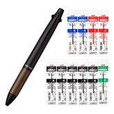 0.7 블랙+리필 10개 (흑5청2적2녹1)