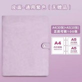 紫色A4+A5 正反可裝100張 - × 1個