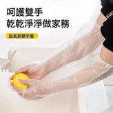 透明長手套【單隻】:如圖 × 1個