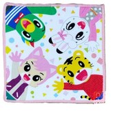 四人組(白底粉邊)/1條 × 1個