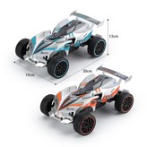 1 14高速賽車遙控車藍色 × 1個