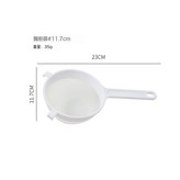 加厚手持塑料麪粉篩12cm:如圖所示 × 1個