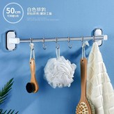 50CM白色底座不鏽鋼排鉤 × 1套