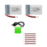 (홀리스톤) 300mah2개+6in1충전기세트 × 1개