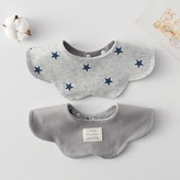[三層棉雙面]五角星 灰色 × 1個
