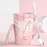 天蠍座 10.24-11.22 ,T0.禮盒-粉色 杯蓋勺 × 1個