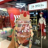 二代小熊杯600ML 紅色 × 1個