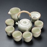 10頭汝窯黃-茶具套裝（提梁款）:如圖 × 1個