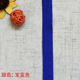 寶藍色,2釐米彩色棉帶 10米 × 1個