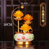 三品琉璃開花款(左)