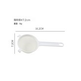 加厚手持塑料麪粉篩7cm:如圖所示 × 1個