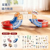 磁力火車軌道 91PCS 1小火車電商盒包裝 × 1個