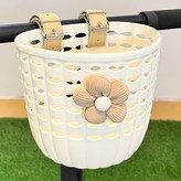 大號米色棕五瓣花 × 1個