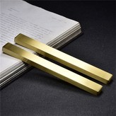 黃銅12*2.0*1.0cm素面1對 × 1個