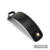 블랙 가죽 어깨 패드 × 1개