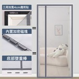 85寬x190高:夏側開純灰色30對加密磁塊 × 1個