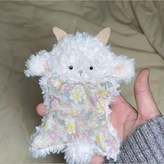 安撫娃娃-小白羊,手工diy材料包 × 1個