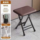 咖啡色黑架平凳 × 1個