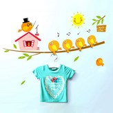 [ZR115] 데코후크 아이방 다용도 벽걸이 (참새) × 1개