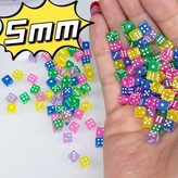 5mm透明5個顏色混色100粒 × 1個