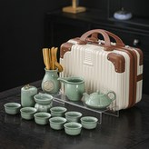 Abs瓜壺旅行茶具大套裝:如圖所示405 × 1個