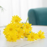 1支黃色雛菊（5朵花） × 1個